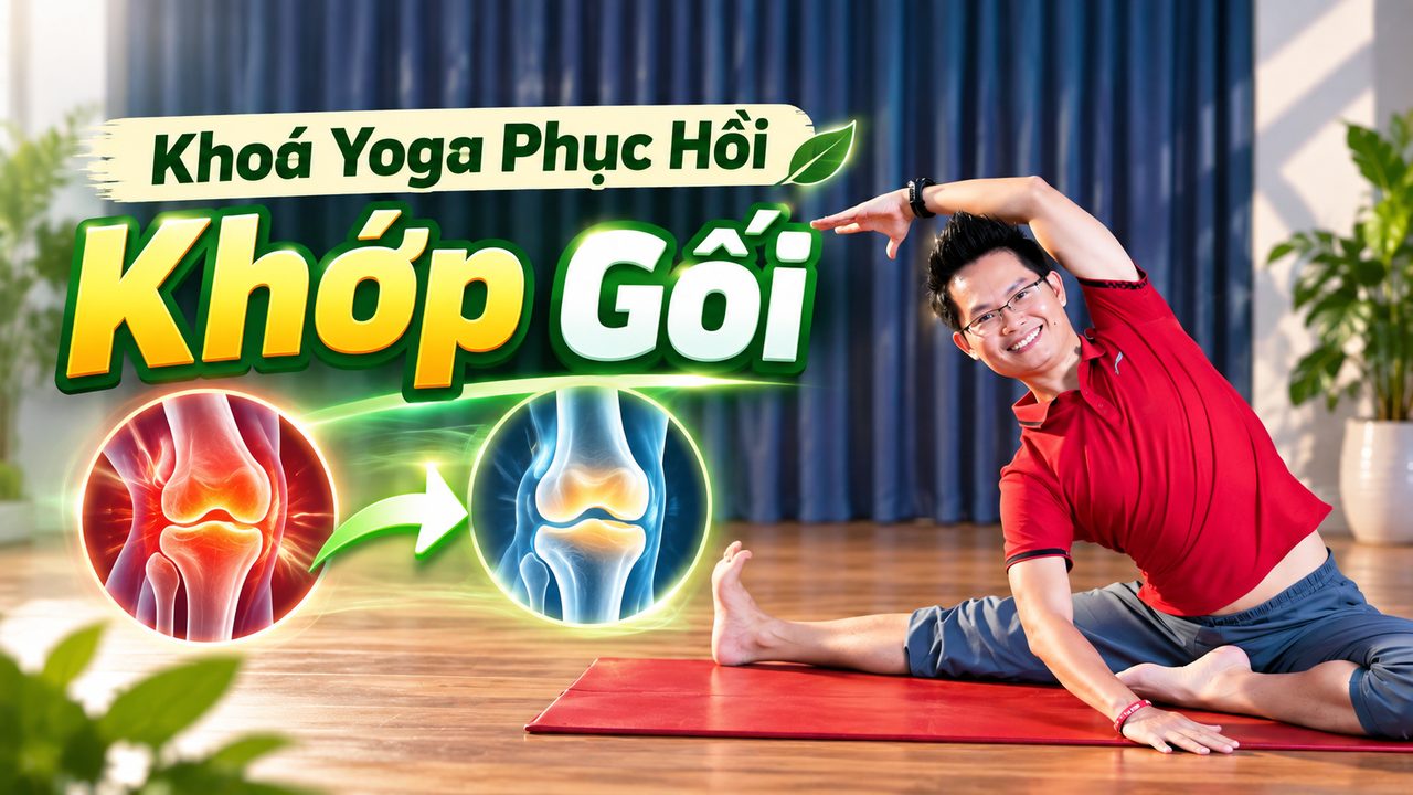 Khoá Yoga Phục Hồi Khớp Gối – Đặng Kim Ba hướng dẫn